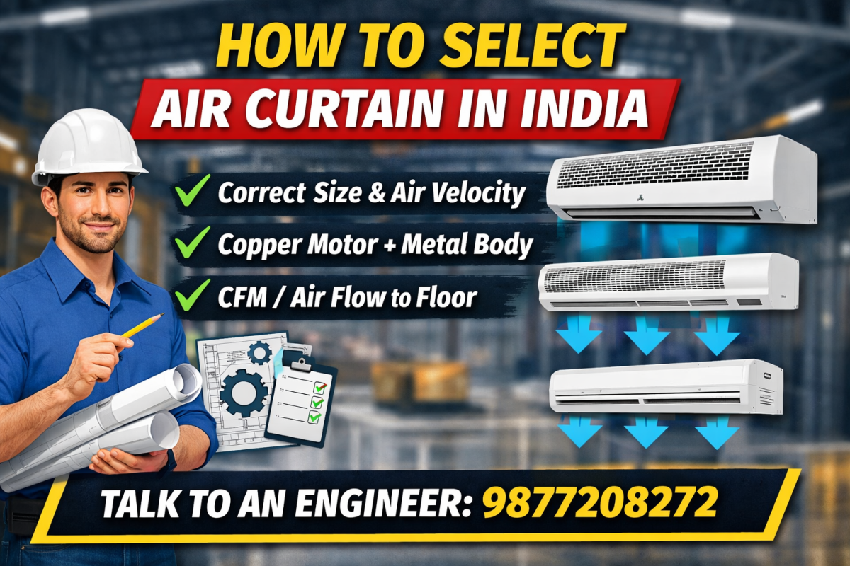 Eureka Air Curtain Manufacturer in India