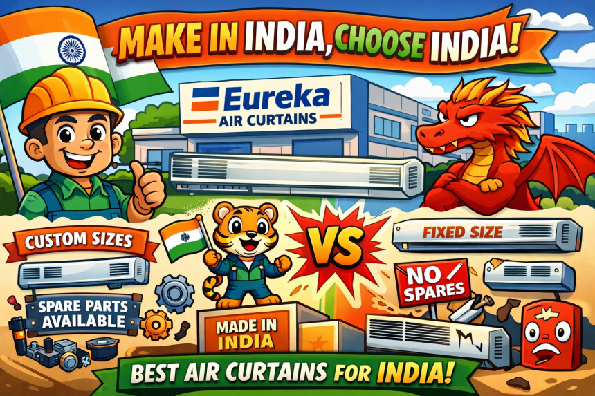 Industrial Usage of Eureka Air Curtains in India Benefits and Types